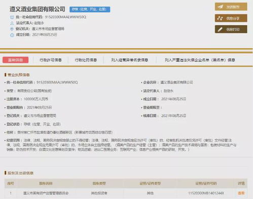 貴州遵義成立十億級白酒集團，產業整合加速能否再造行業標桿？